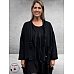 VINCENZO ALLOCCA Vest Zwart Tule